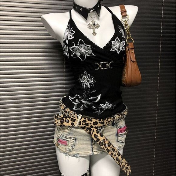 Tops - Women's Black Cami Top